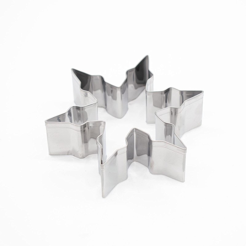 TRIXES 9-Piece Christmas Cookie Cutter Set - Christmas Baking Moulds