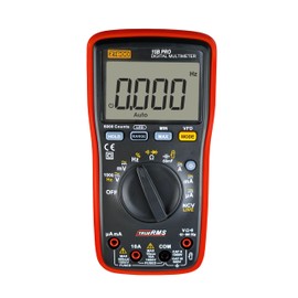 ZIBOO 15B PRO True RMS Digital Multimeter,for Electrical Applications, Measures AC/DC Voltage and Current Measurements up to 1000V and 10A,use for FLUKE(Optional AC Pliers)