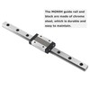 KGTCN MGN9H 250 mm Length Mini Bearing Steel Linear Guide