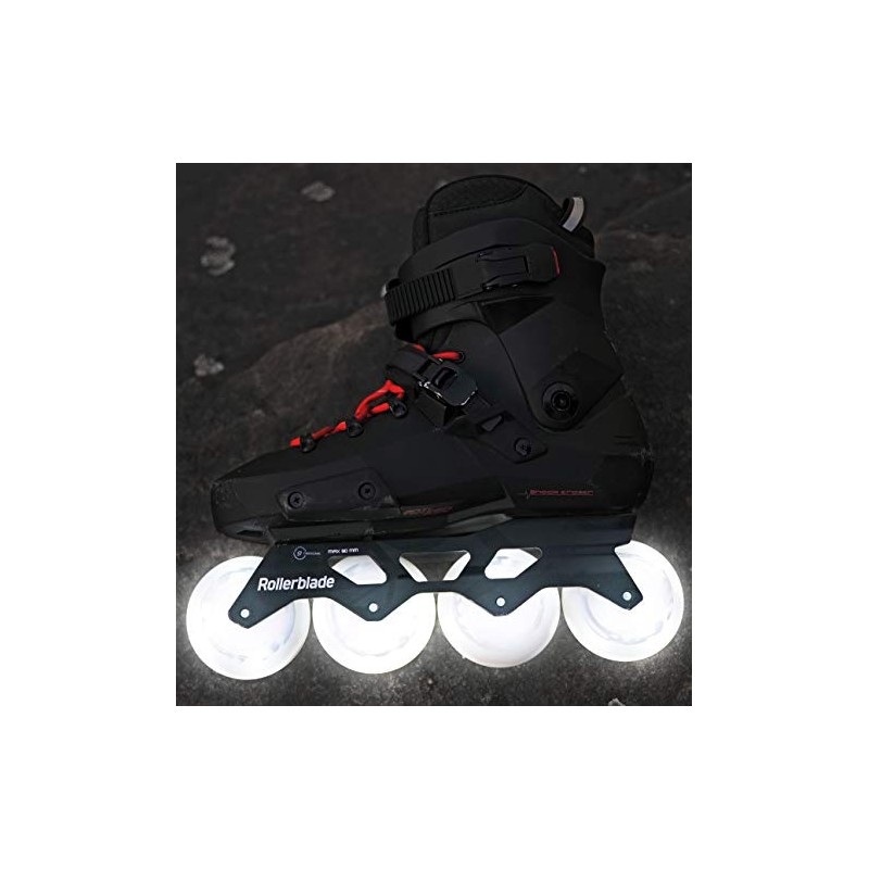 Rollerblade Moonbeam - Rueda LED de 72 mm/82 A, Paquete
