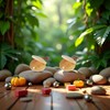 Wooden Castanet, Percussion Instrument - Hand Finger Castanets, Wood Castanets