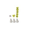 Leaf Piping Tip #352, 3-Piece Set – Create Stunning Leaves