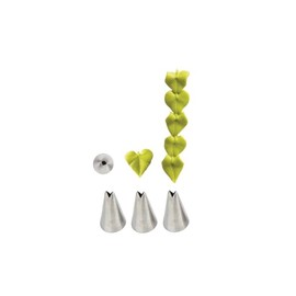 Leaf Piping Tip #352, 3-Piece Set – Create Stunning Leaves and Elegant Floral Embellishments