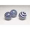 Zeckos AA Importing 59876 Blue and White Porcelain Balls -