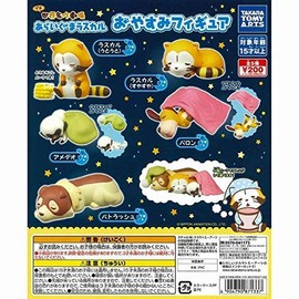 Petitai World Masterpiece Theater Alaiguma Rasskull Sleeping Figure (All 5 Types Set)