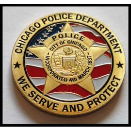 Chicago Police Department Law Enforcement Challenge Honor Coin