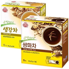 CellarHub 오뚜기 생강차 15T + 쌍화차 15T (S11619541) Ottogi Ginger Tea 15T + Ssanghwa Tea 15T (S11619541)