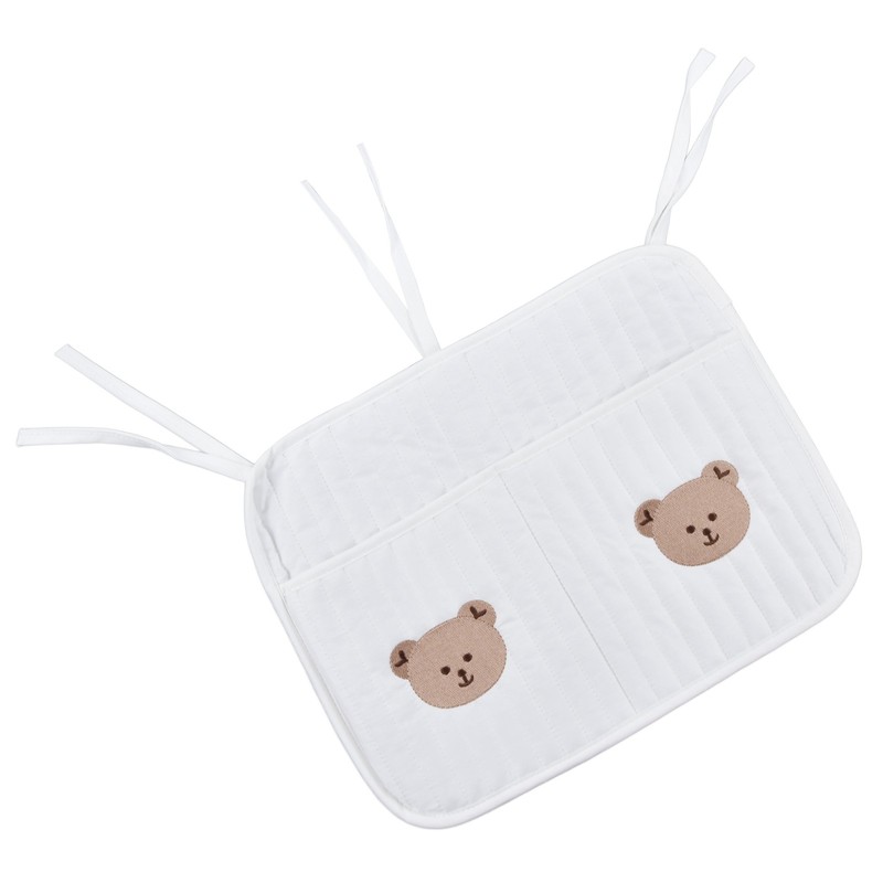 Crib Organizer Hanging Cute Patterns Soft Cotton Practical Storage Supplies