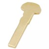 KEYECU 2 Uncut Insert Emergency Key Blade Fob for 2015-2020