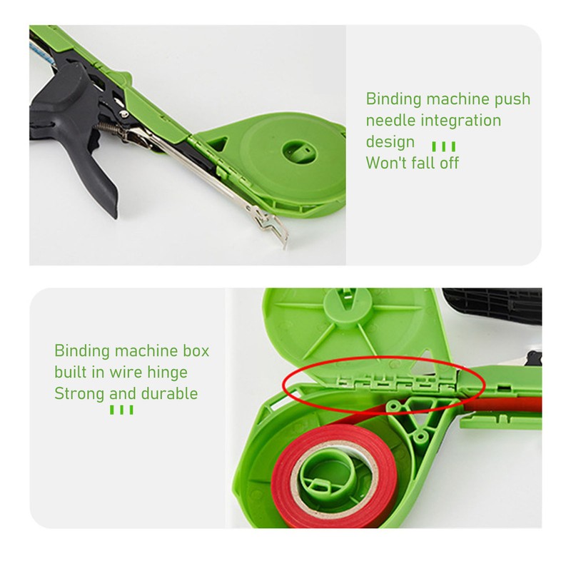 Plant Tying Machine SK5 Steel Gardening Tape Tool with Blade