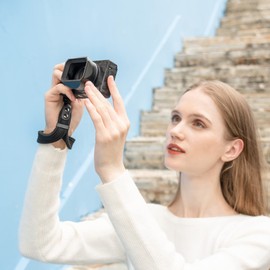 JJC Metal Camera Lens Hood with Hood Cap for Ricoh GR III GR3 Digital Camera, Reduce Lens Flare - Prevent Reflection - Protect Lens