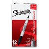 SHARPIE Twin Tip Permanent Markers, Fine and Ultra Fine, Black,
