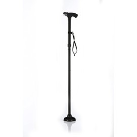 SteadyCane Self-Standing Cane 4 Feet and Light Hurry Before They are Gone - Best Walking Cane - As Seen On TV Cane - Foldable - Adjustable - Wrist Strap (Black)