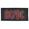 AC/DC Red Logo Patch standard