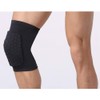 PISIQI Compression Collision Avoidance Knee Sleeve, 2 Sleeves, Black, L