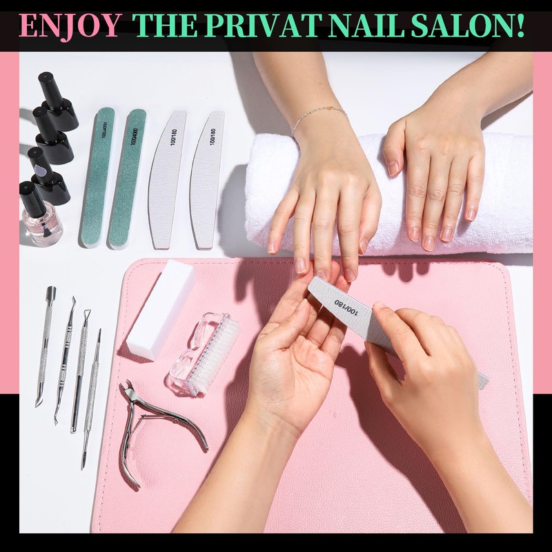 FANDAMEI Buffer for Nails, Buffer for Gel Nails, Manicure Set,