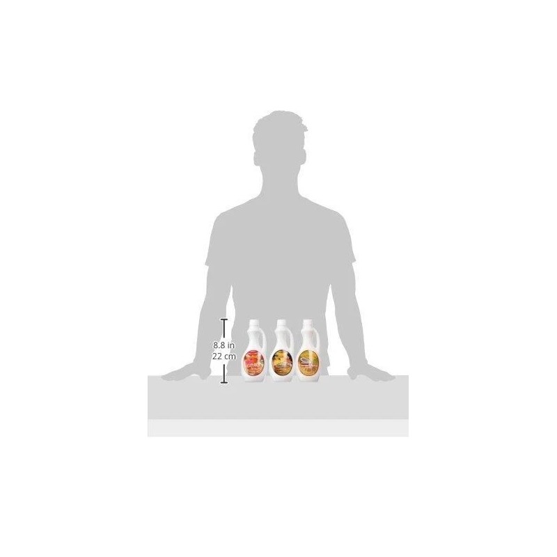 Hawaiian Sun Premium Syrup Assortment 12.5-ounce (Pack of 3)