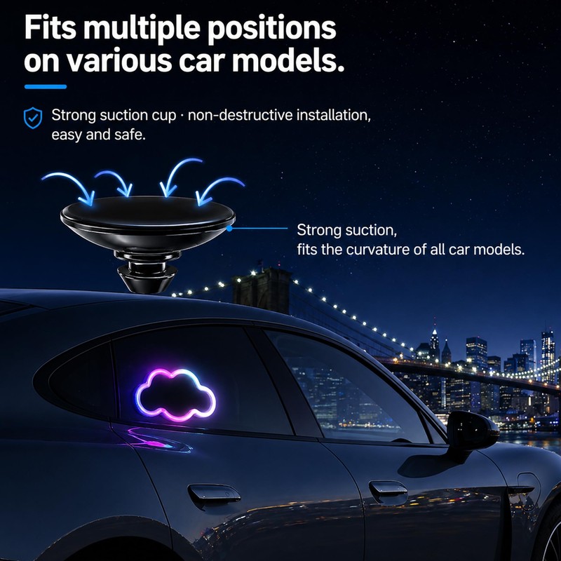 Solar Powered Car Ambient Lights
