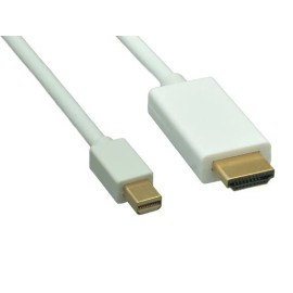 Cable Leader 15ft Mini DisplayPort 1.2 to 4K HDMI Cable with Audio Support