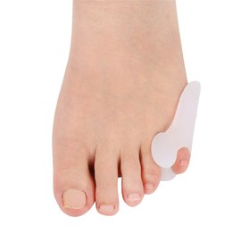 Boowho Toe Separator Gel Hallux Valgus Correction Small Toe Separation Foot Care Toe Splitter Correctors Toe Separator