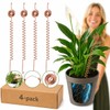 4 Pack Copper Garden Stakes Electroculture Gardening Antenna Kit