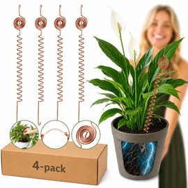 4 Pack Copper Garden Stakes Electroculture Gardening Antenna Kit