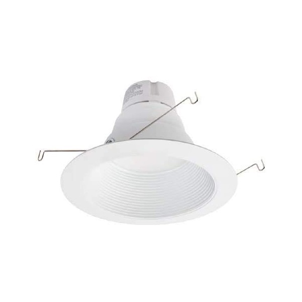 Elite RL631-950L-DIMTR-120-27K/30K/35K/40K/50K-90-W-WH 6" LED Baffle Retrofit Kit, 950 Lumens (White,