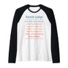 Funny Karate Judge Raglan Baseball Tee