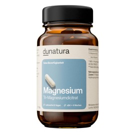Magnesium Capsules - Tri-Magnesium Dicitrate - 84 Pieces (1 Month) - High Dose Magnesium for Optimal Health - 500 mg per Capsule - Laboratory Tested, High Dose, Vegan, Produced in Germany