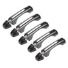 5pcs/set Car Door Handle Inserts Cover Kit Exterior Decoration Fit