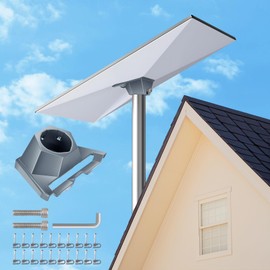 Starlink Gen 3 Pipe Adapter, Starlink Gen 3 Pole Mount,Upgraded&Reinforced Starlink roof Mounted Pole Pipe Connector,Compatible with Starlink Gen3 V3 Standard Dish Antenna mounting kit Accessories