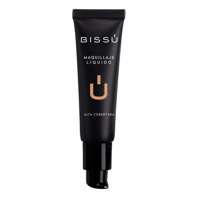Pack Maquillaje Liquido Alta Cobertura + Polvo Fijador Bissu