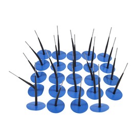 Reifenreparaturset, Reifen Plug Patch Gum Tyre Repair Set Reifen Flicken Kleber Reifenreparatur Pilz Pilzförmige Nadelstecker zur pilz Gummi Reparatur Reifen für Auto/Motorrad/Fahrrad 24 Stück, 5mm