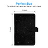 Server Book for Waitress,Leather Waiter Book Organizer with Zipper Pocket,