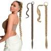 KAYEF Ponytail Extensions, 2 Pieces Extensions Braid, Ponytail Wig, Braid