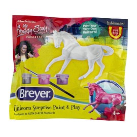 Breyer Unicorn Surprise - Bolsa para estores de pintura y juego