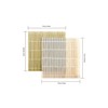 EXZACT Sushi Rolling Mats 2pcs Sushi Maker - Suitable Beginner