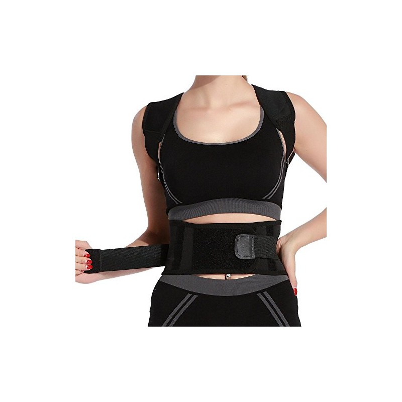 Adjustable Posture Corrector Brace Back Support Lumbar Brace Shoulder Band