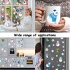Large Size Hello Winter Window Clings for Christmas Snowflake Decoration