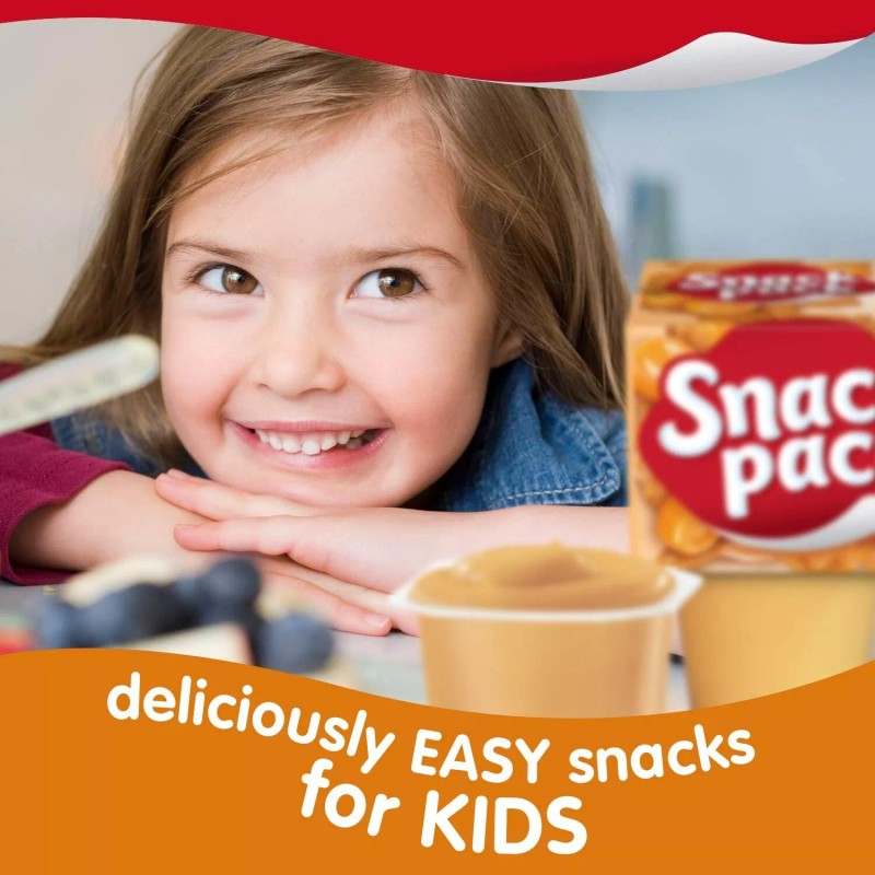 Snack Pack Butterscotch Pudding Cups 13 oz (3 Pack) Snack