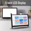 JUZITAO 5 Inch IPS LCD Touch Screen Display Panel Monitor