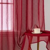 MIULEE Curtains with Ruffle Tape, Set of 2 Curtains, Living