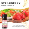 EUQEE Strawberry Essential Oil Strawberry Aroma Oil for Aromatic Aroma