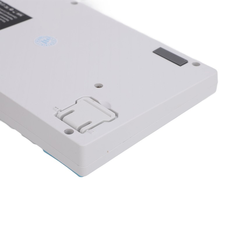 Wired RGB Keyboard Sensitive Operation Quick Response 62 Key White