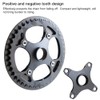 104BCD 42T Bike Chainring Chain Wheel Gear Adapter for Mid