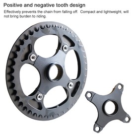 104BCD 42T Bike Chainring Chain Wheel Gear Adapter for Mid Drive Motor M400 M300 M200 M215 M410 M315 M420