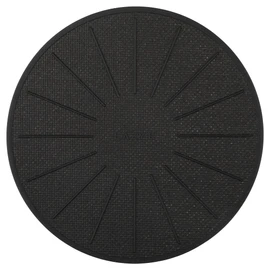 Lazy K Induction Cooktop Mat - Silicone Fiberglass Scratch Protector - for Magnetic Stove - Non Slip Pads to Prevent Pots from Sliding During Cooking_ Black (7.8inches)
