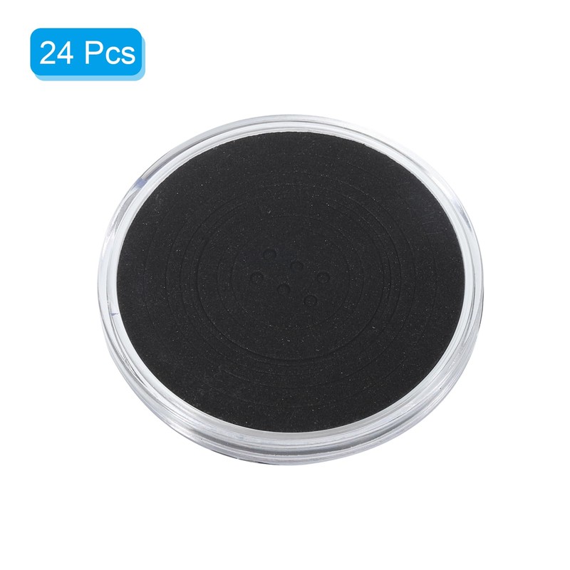 PATIKIL Coin Snap Holder 24pcs Silver Dollar Coin Holder Collector