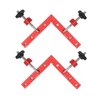 2 Pack Corner Clamps for Woodworking, Right Angle Clamp Positioning