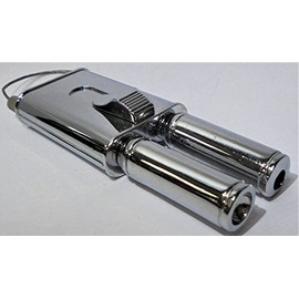 7 Eclipse Exhaust Pipe Novelty Lighters,Child Resistant, Refillable Butane Lighter 1777-7